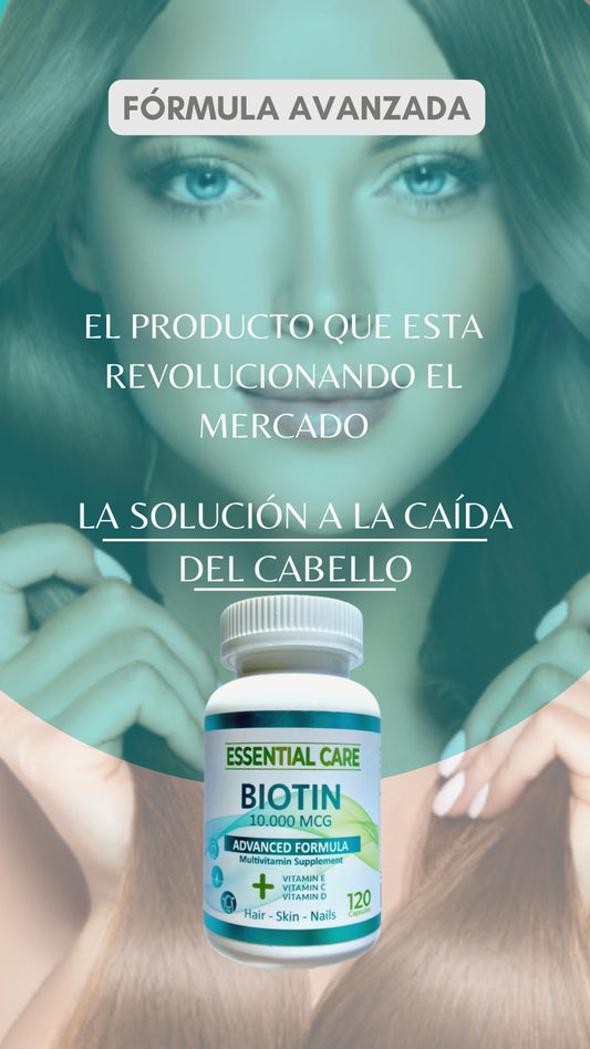 Biotina 10.000MCG + Vitaminas D-E-C